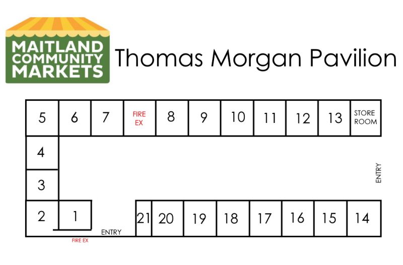 Market Maps – Maitland Showground | Events, Markets, Camping